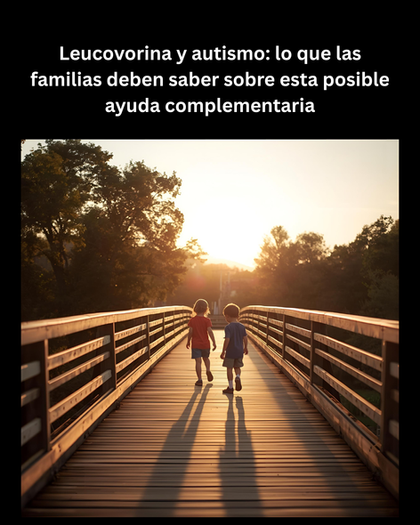 Dos niños caminando sobre un puente al atardecer, simbolizando esperanza y conexión en el aprendizaje.