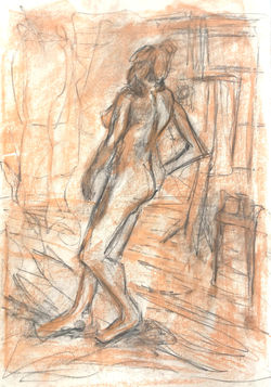 Pastel & Graphite Study, 2023