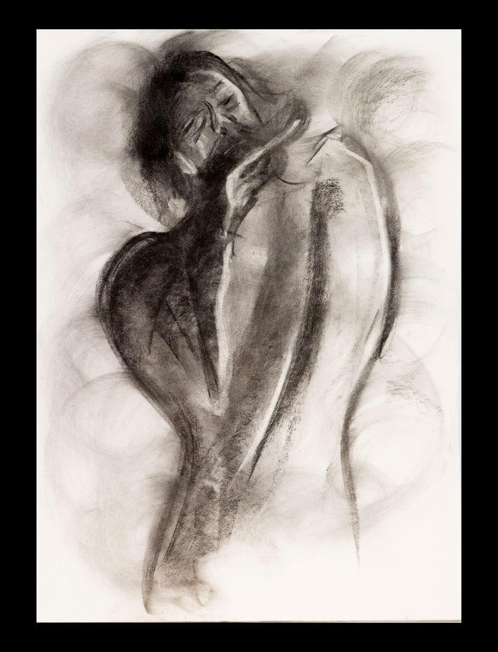 Cynthia Alvarado, Image 6, 45.72cm x 63.5cm, Charcoal on Paper,.jpg
