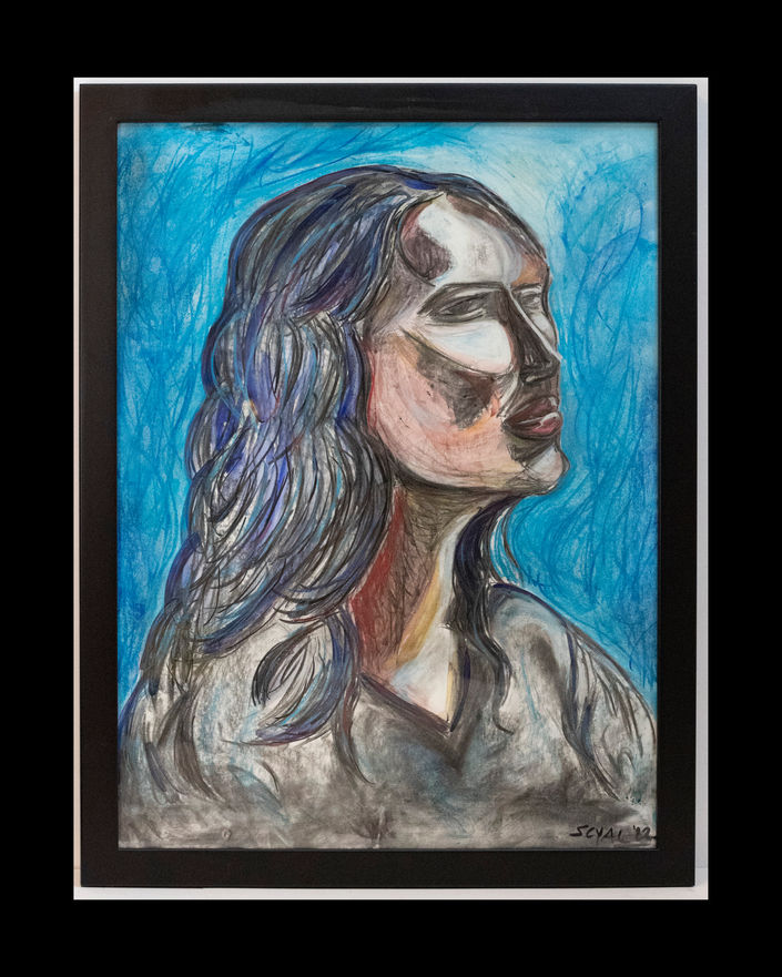 Cynthia Alvarado, Image 1, 45.72cm x 63.5cm, Charcoal on Paper,.jpg