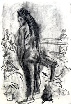 Charcoal Study, 2023