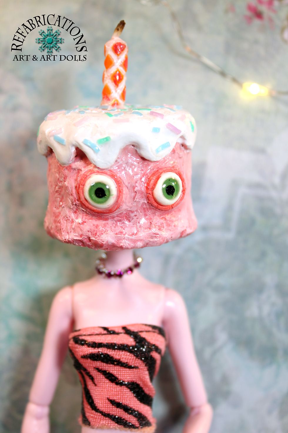Thumbnail: "Sexy Birthday Cakehead" (SBC) - OOAK Humorous Monster High Doll Redo