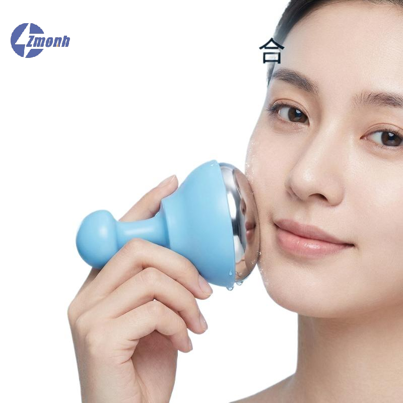 GlowPop™ Ice Face Roller - Instant De-Puff & Sculpt | Cold Therapy Lifting Massa