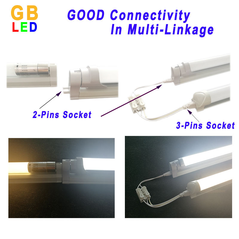 Thumbnail: 24W-10W T8G Glass Tube Lights