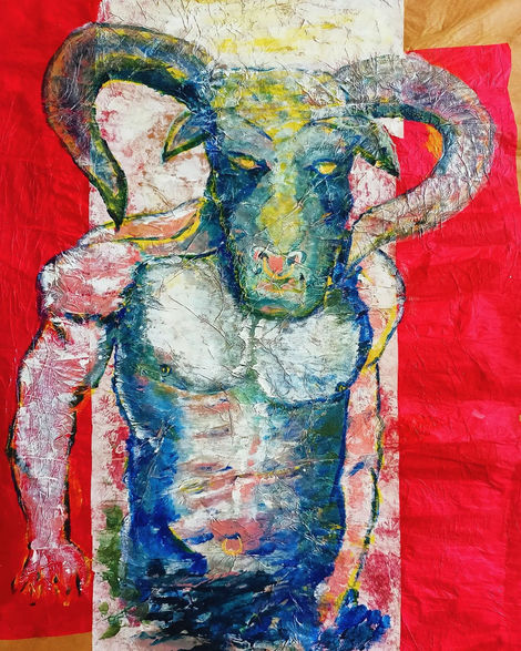 Peintures : mythologies antiques, monstres hybrides, paysages légendaires