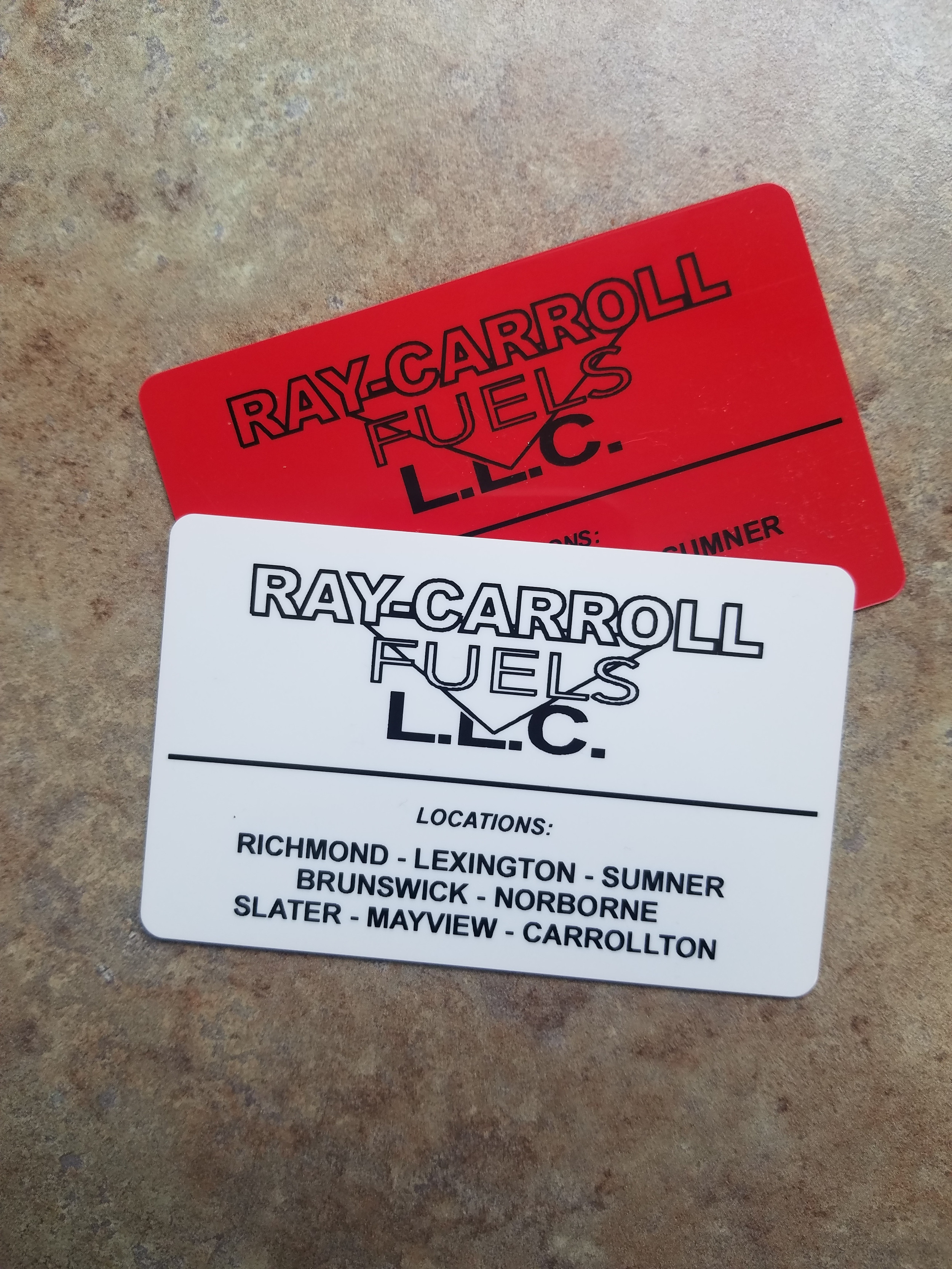 Fuel Card Request Form RayCarroll Fuels