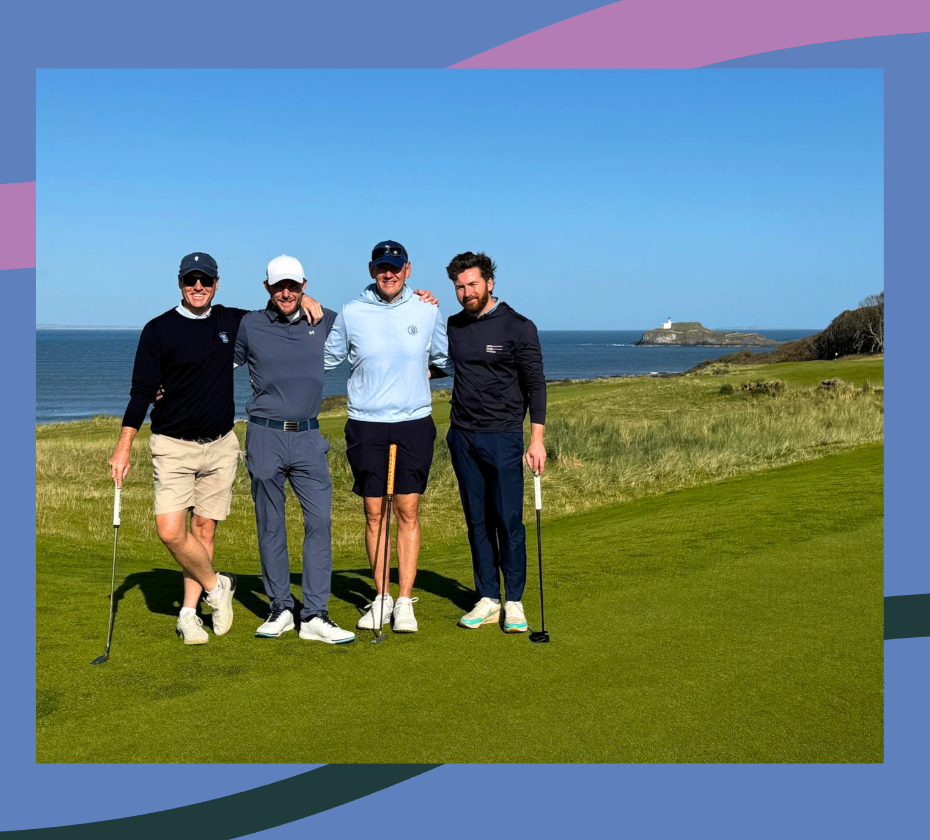 Supporting Leuchie at the Gourmet Golf Day
