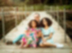 Dad and tween daughers