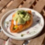 Whipped Avocado Benedict