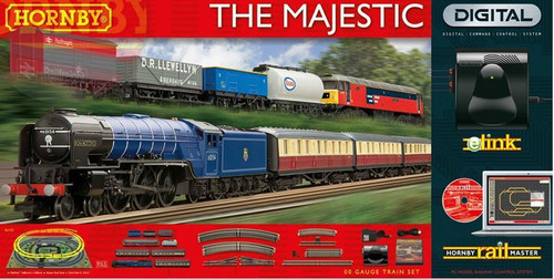 Hornby R1172 e-Link Majestic digital train set with Class A1 4-6-2 ...