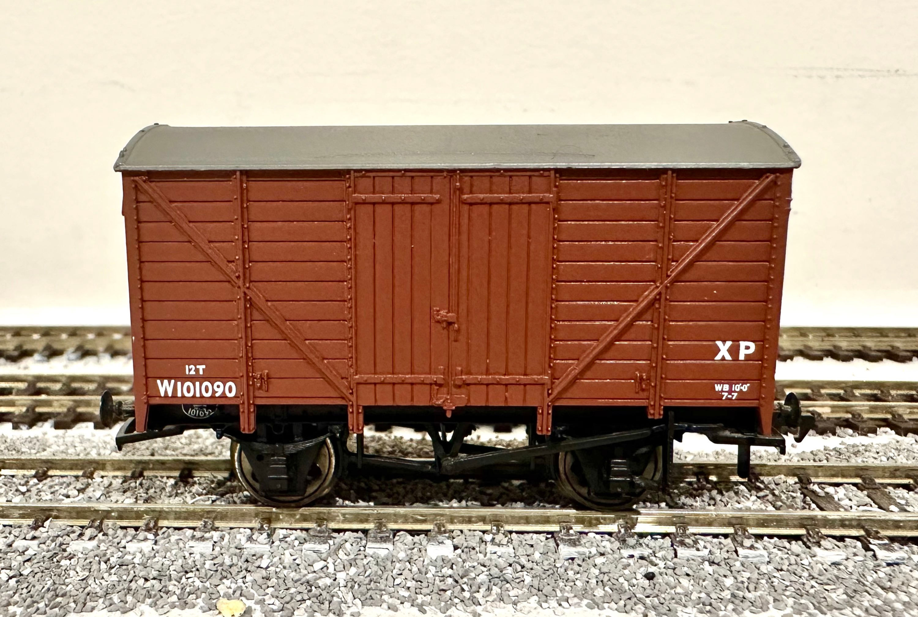 Bachmann 3x 37-729, 12 Ton Double Vent Van, W101090, SET of 3