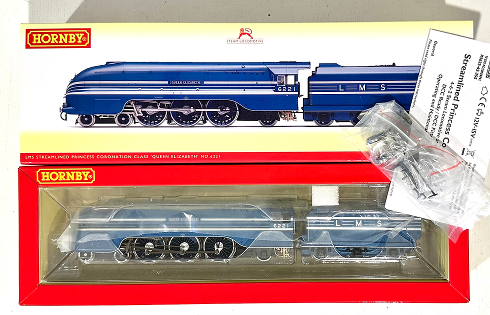 Thumbnail: Hornby R3623 LMS 8P Coronation 6221 Queen Elizabeth