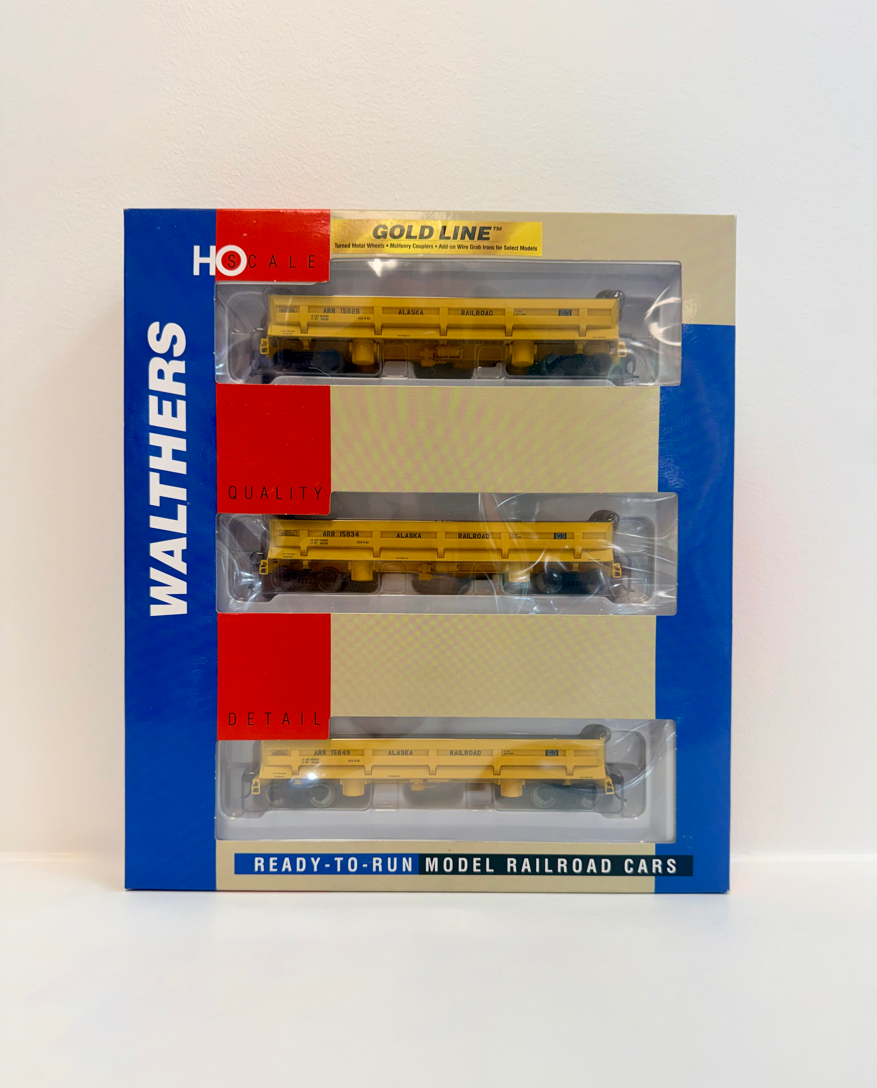 HO - Walthers #932-37914 Disco Dump Car (3-pack) Alaska