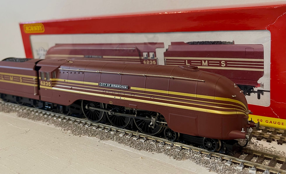 Thumbnail: Hornby R2205 Streamlined Coronation Class 4-6-2 'City Of Birmingham' 6235