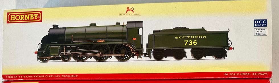Thumbnail: Hornby R2580 LSWR N15 736 Excalibur