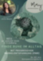 Finde Ruhe im Alltag – mit Progressiver Muskelentspannung mit Julia