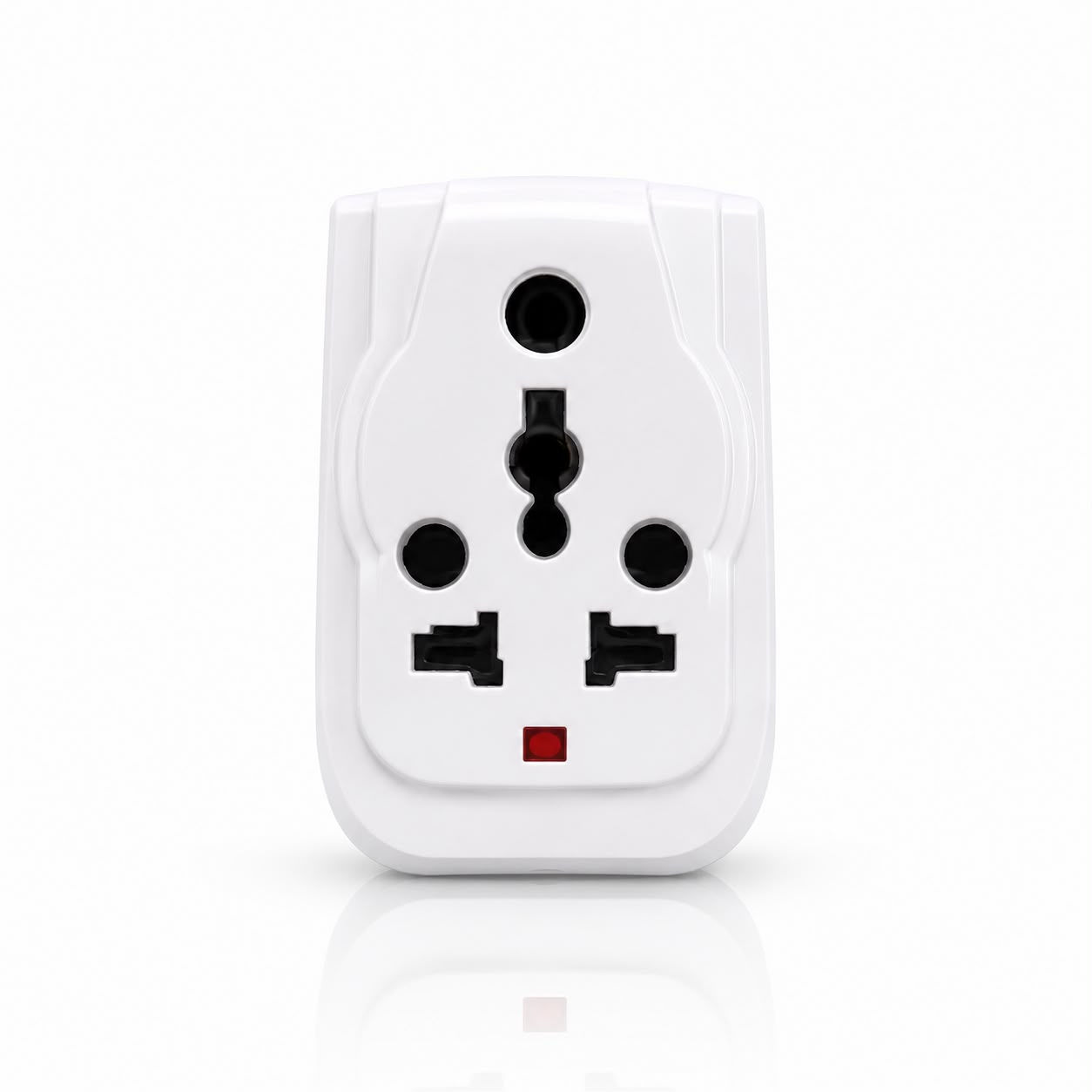 HE MULTI PLUG 6-16A WITH INDICATOR (WHITE)