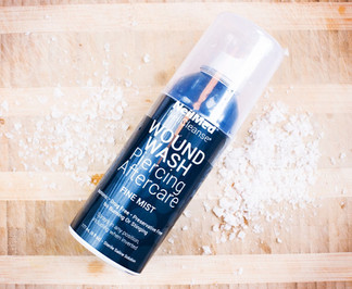 Etterbehandling med saltvannspray
