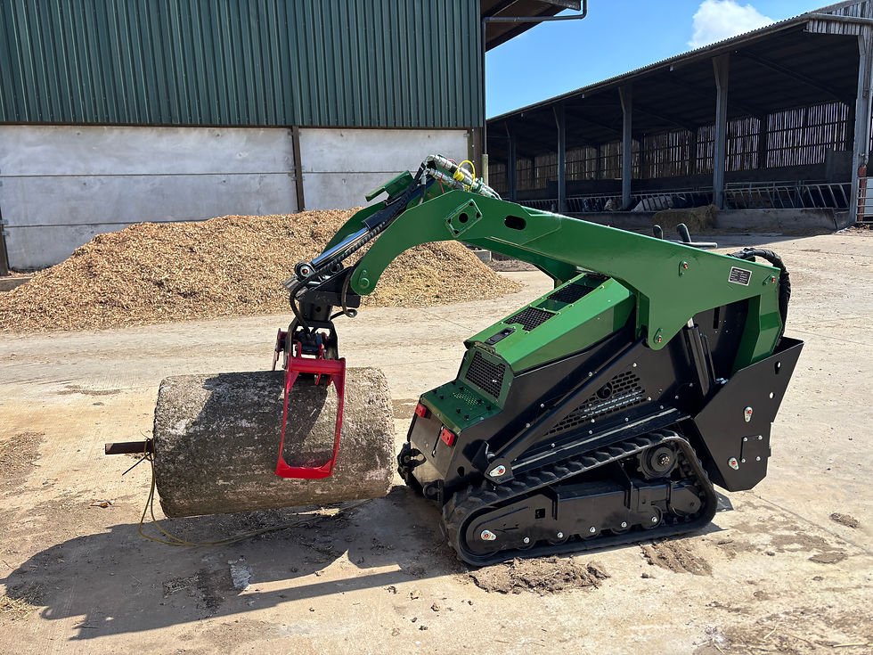 Thumbnail: DAX 1000 Skid Loader Mini Skid Steer