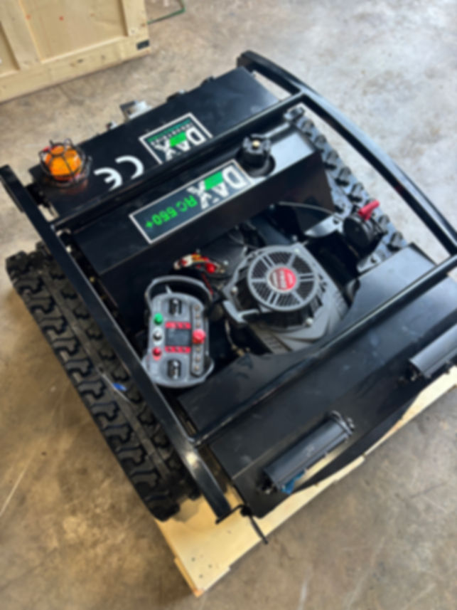DAX RC550 Remote Controlled Slope Embankment Mower Mulcher
