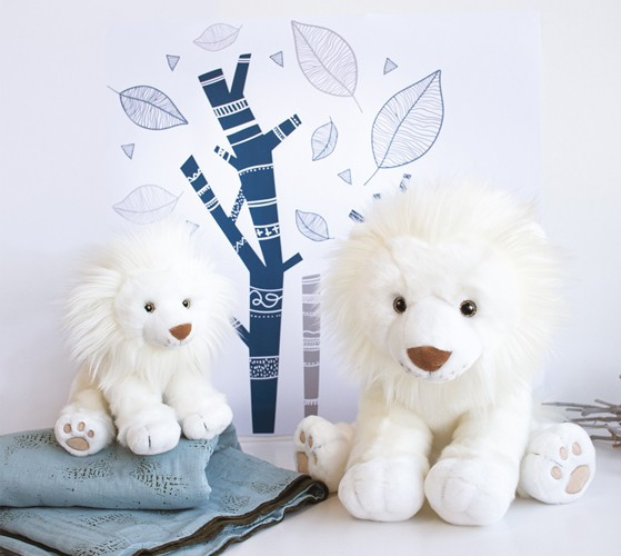 Miniature : Lion des Neiges 40 cm