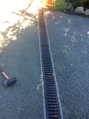 Driveway Drainage Bowen Island
