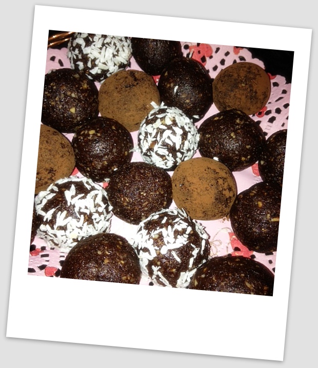 Raw Chocolate Truffle Balls