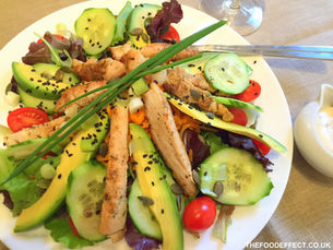 The Food Effect Skinny Chicken Salad Deluxe