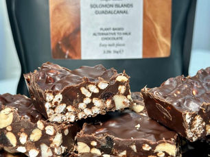 Healthy Vegan Rocky Road