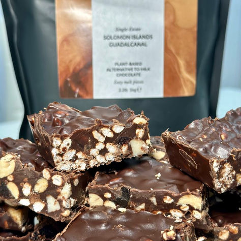 Healthy Vegan Rocky Road