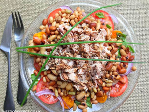 Tuscan Style Tuna Bean Salad
