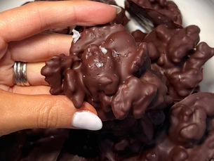 Chocolate Nut &amp; Sea Salt Clusters