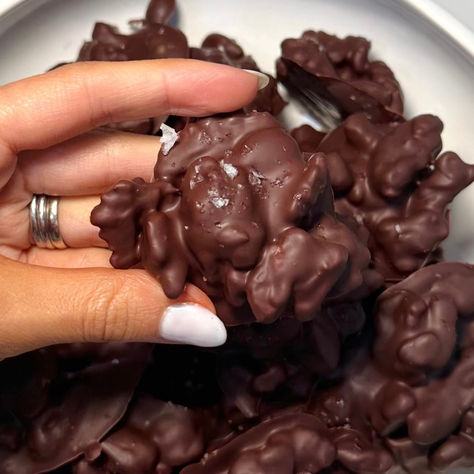 Chocolate Nut &amp; Sea Salt Clusters