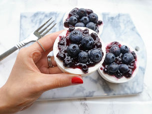 Guilt-Free No-Bake Mini Cheesecakes