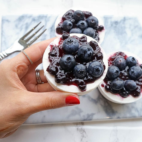 Guilt-Free No-Bake Mini Cheesecakes