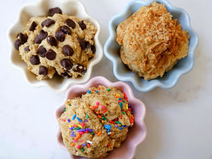 Healthy Cookie Dough – 3 Ways