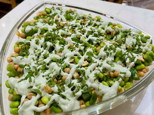 Protein Packed Chickpea Edamame Power Salad