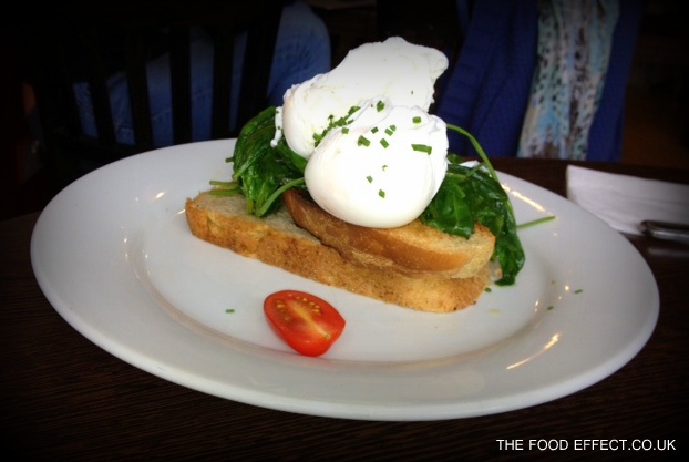 Poached eggs