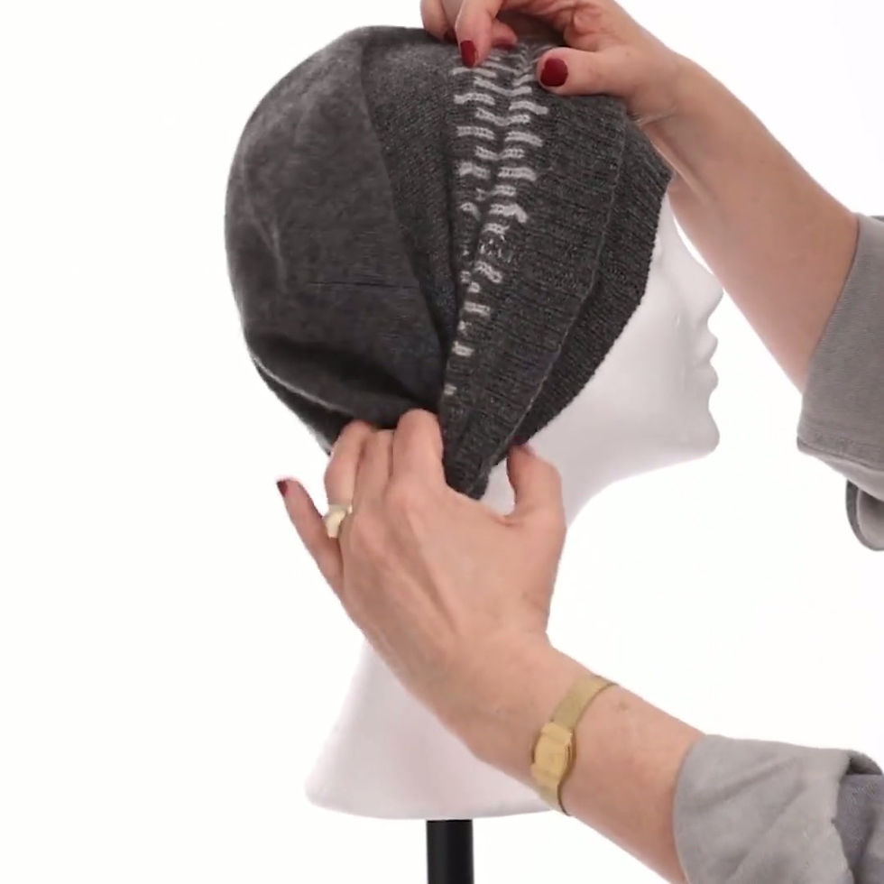 Miniatura: GORRO DE MALHA HOCAIRA