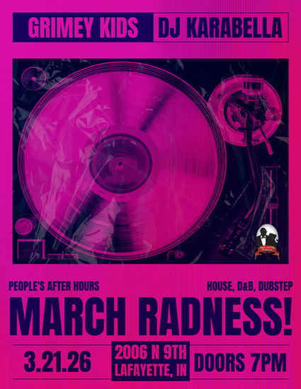 Dance Party at People's Brewing Company. Drum & Bass, House, and Dubstep