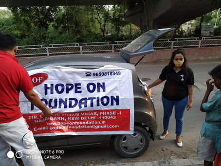 Food Distribution "Palam-Dwarka Flyover" | 11th Jul' 2020