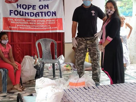 Dry Ration distribution in Camp | 9th Aug'2020