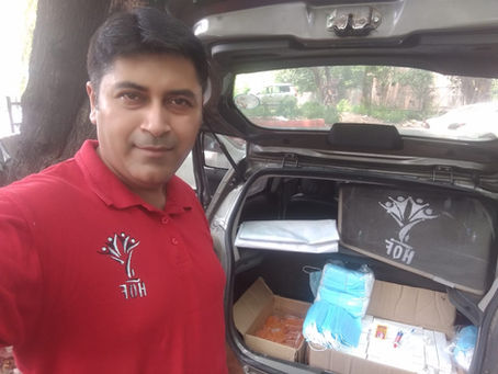 Hygiene kits Distribution in Camp | 24th Jul'2020