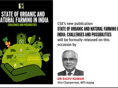 Webinar-Organic and Natural Farming in India | 8th Sep'2020