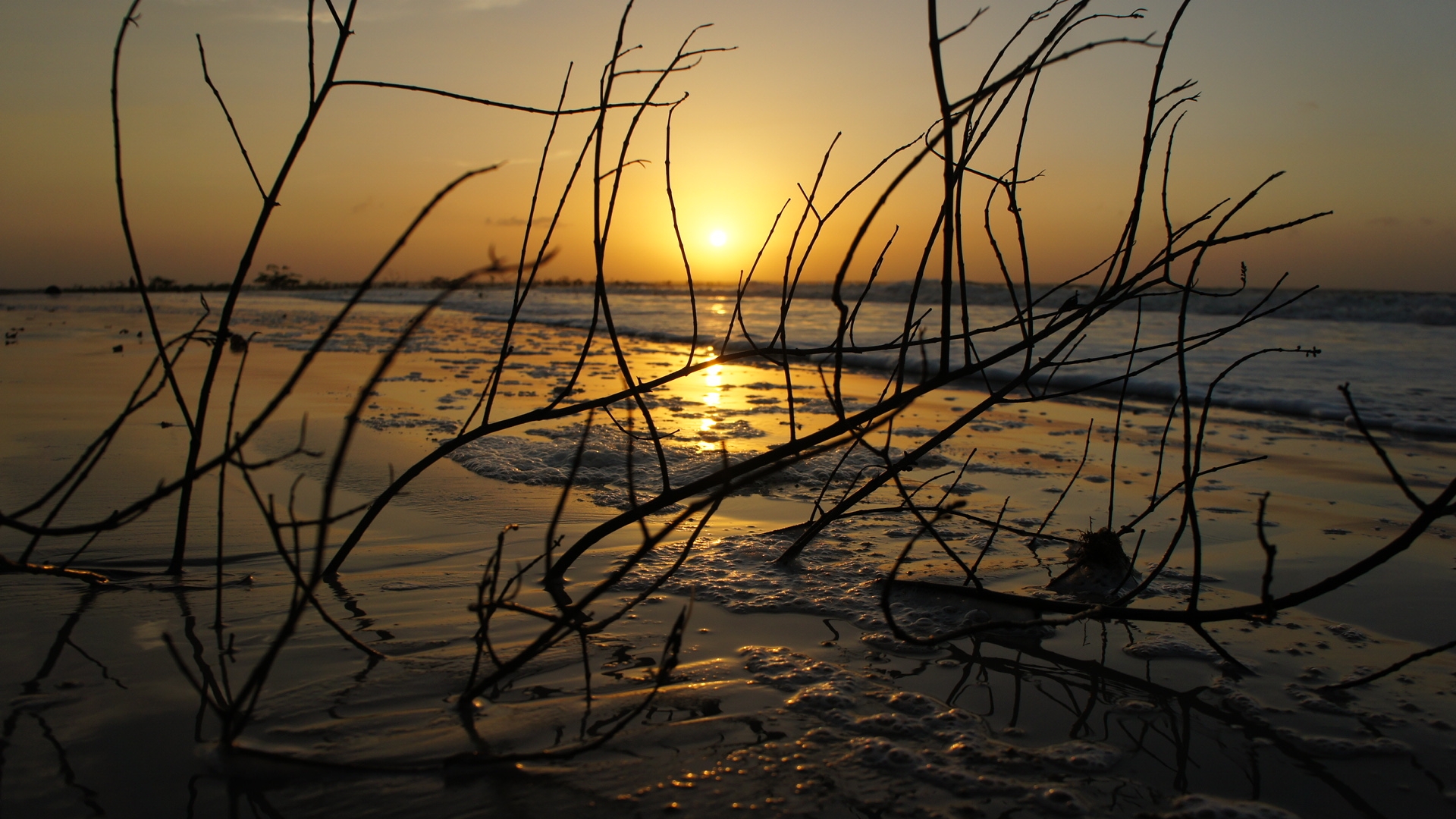 Pôr do Sol na praia do Tablado