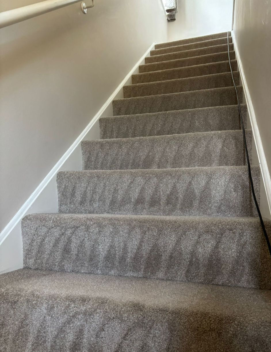Hoovered stairs