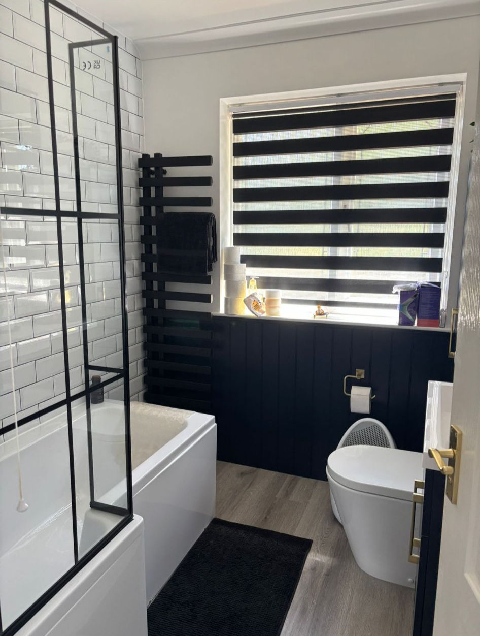 Freshly cleaned bathroom