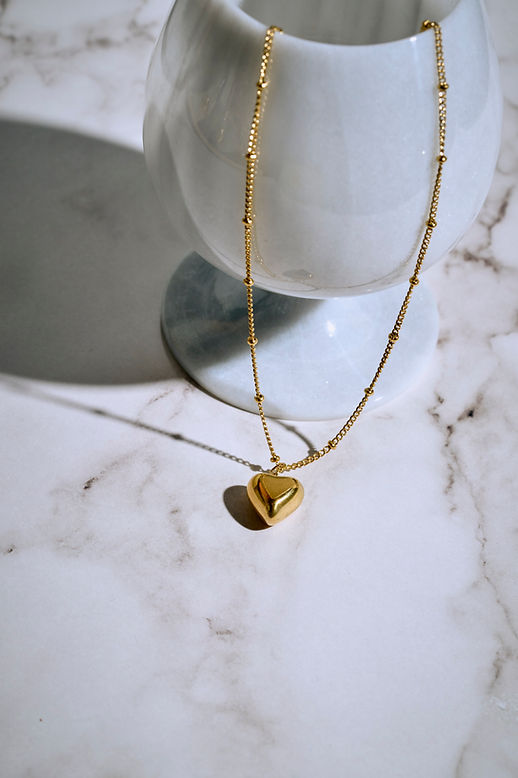 J*e様 CDLTOKYO HeartVintageL/STee stainless steel heart necklace | O91O