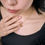 サムネイル： stainless steel heart necklace