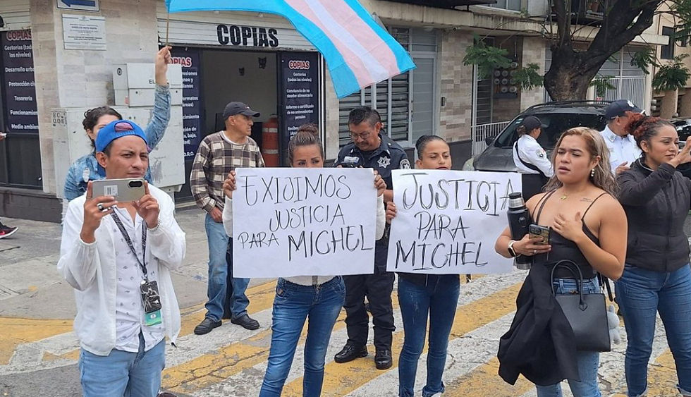Brutal agresión policíaca contra Michelle Cano: violencia transfóbica desata indignación en Naucalpan